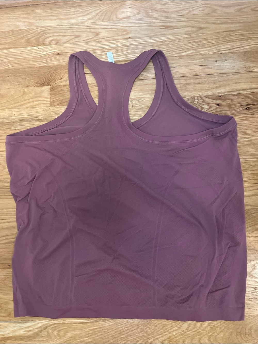 Women’s Racerback Active Tank Top - Mauve 2X - Picture 5 of 5
